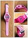 Girls Watch Kids Digital Sports 7-Color Flashing Light Water Resistant 100FT Alarm Gifts for Girls Age 8-12