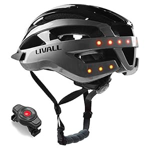 Livall MT1 – smarter Fahrradhelm mit SOS-Alarm- und LED-Licht-System sowie Multimedia Einheit