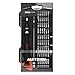 Meterk Screwdriver Kit 61 in 1 Magnetic Driver Kit, Professional Repair Tool Kit with 56 Bits Precision Flexible Shaft for iPhone 8, 8 Plus/ Smartphone/ Game Console/ Tablet/ PC Jewelry Watches etc.