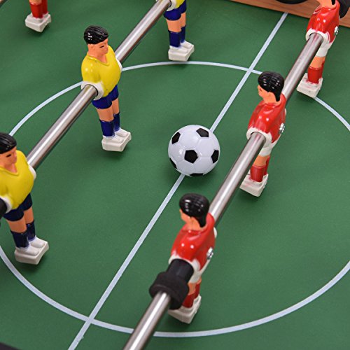 Mini Tabletop Soccer Foosball Table Game w/ Legs | Game Play Players Room Soccer Football Sports Boys Christmas Gift - Thumbnail 3