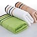 Maypluss 3-pack 100% Bamboo fiber Hand Towels in 12 x 27.5 inch,Easy Care,Maximum Softness and Absorbency Striped Towels