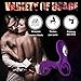 Wearable 10-Segment Adult Toy Quiet Waterproof Silicone Couple - Clock Ring for Sêx Rings for Men Couples Longer Lasting Shake Rooster C?ckríng - Make Your Life More Interesting 