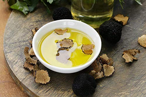 Truffle Oil - Real White Truffle Olive Oil - Pure Infused White Truffles - Best White Truffle Olive Oils from Italy - Aceite de Trufa - Tartufo Bianco. By Serendepity Life (8.4 oz) (1)