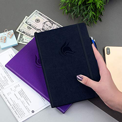 Clever Fox Check Register Deluxe Checkbook Log with Check