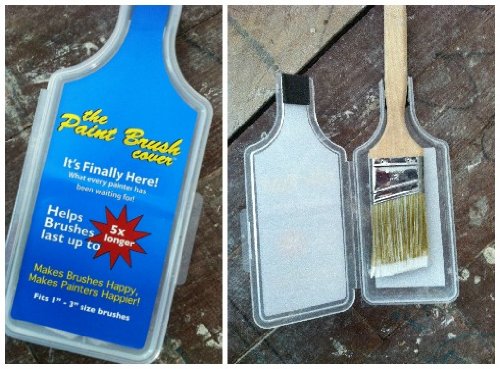 The Paint Brush Cover. Professional Painting Brush Holder / Case. Holds 1" to 3" Brushes 1 cover