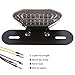 GreenClick Universal 8W 12V LED Motorcycle Taillights with 16 Lamp Beads