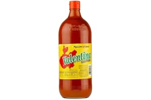Valentina Salsa Picante | Most Famous Mexican Hot Sauce with 34 Oz Bottle | Sauce for Spicy Food Everyday Imported by Wholesale San Diego