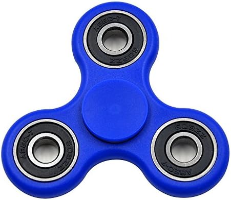 Saukatia Fidget Spinner Toy With Superior Quality Hybrid Ceramic Bearing Hand Spinner Spins Lasting 1.5-2 Minutes Perfect For Anxiety/Decompression and Time to Pass Black Color