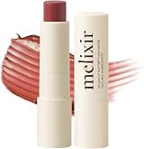 Melixir Vegan Lip Butter 12 Colors Nudy Rose Hydrating Tinted Lip Balm
