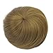 Donut Chignon Clip in Hair Bun Extension Ballerina Synthetic Hairpieces Drawstring Golden Auburn Updo Hair Piece Brown Brunette For Women Gril Lady Accessories SARLA Q3&27thumb 1