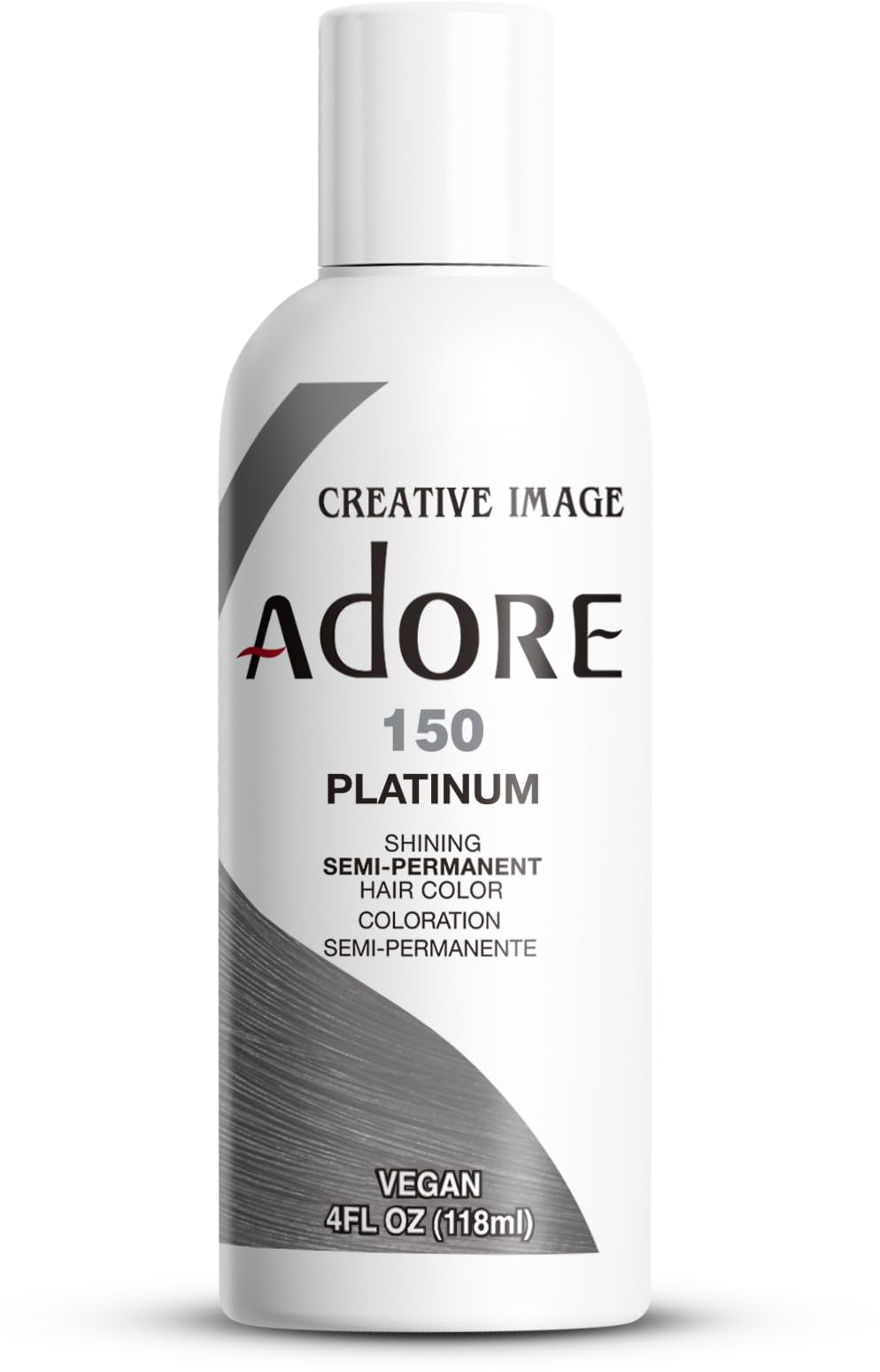 Adore Shining Semi Permanent Hair Colour, 150 Platinum