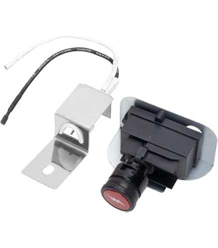 Kit Ricambio Accenditore Per Barbecue Weber Serie Q - Adatto A Q100, Q120, Q200, Q220, Q1000, Q2000, Nero, Lunghezza 30cm