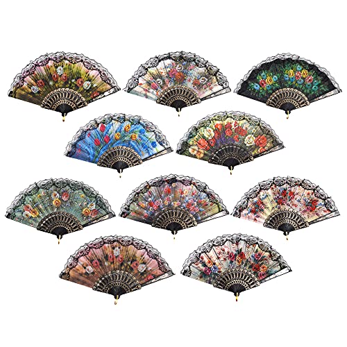 Hunanbang Folding Hand Fans For Parties and Weddings