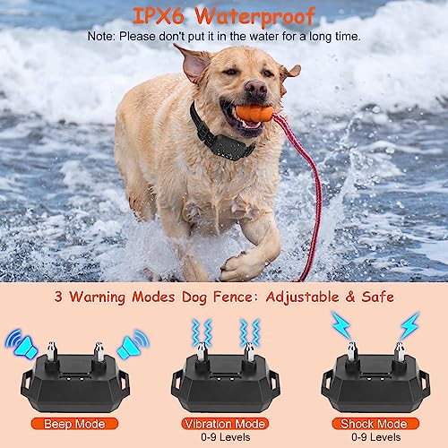 iMounTEK Wireless GPS Dog Fence Electric Dog Collar Rechargeable