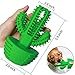Wisedom Dog Chew Toothbrush Teeth Cleaning Toys Puppy Brushing Stick Dental Oral Care for Pet (Cactus-G)