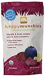 HappyBaby - Happy Munchies Organic SuperFoods Veggie and Fruit Crisps Banana, Beet, & Blueberry - 1 oz.