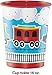 All Aboard Train Theme Kids Birthday Party Supplies Set for 16 Guest Boys and Girls - (1) Keepsake Plastic 16 oz. Cups - Paper Plates, Napkins, Cups, Table Covers - Disposable Food Cake