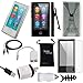 iPod Nano 7 or 8 Case - DigitalsOnDemand 11-Item Accessory Bundle for Apple iPod Nano 7th / 8th Generation 7G 8G - Slim Case Cover, Case with Clip, USB Cables + Chargers, Clear Screen Protector