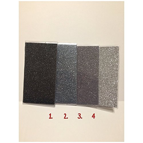 Bling Glitter - Clear Vinyl Checkbook cover,Duplicate or Single Checks, No wait Ready to Ship