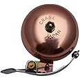 Crane Bike Bell, Suzu Bicycle Bell, Made in Japan for City Bikes, Cruisers, Road Bikes or MTB, Fits Bars diameters 22.2 to 26.0mm