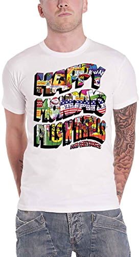 Happy Mondays T Shirt Pills N Thrills Band Logo Official Mens White