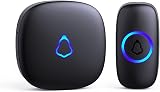 SECRUI Wireless Doorbell 1000ft Long Range 58 Chimes Plug In Waterproof LED