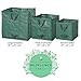 WILDFLOWER Tools 3-Pack Reusable Gardening Bags, Garden Yard Lawn Leaf Waste Bags, Multi-Use Large Storage Containers, Collapsible 62 Gallon, 28 Gallon, 14 Gallon Set