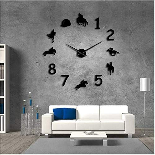 Amazon Com Wpfzh Acrylic Wall Clock Reloj De Pared Grande Granja