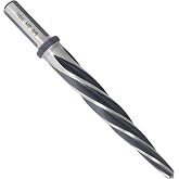 vibedor 5/8" Durable Reamer Drill Bit M2 HSS | Taper Chucking Reamer, Non-Slip Shank, For Steel, Alloy, Metal, Wood and Plastic, Bridge Construction