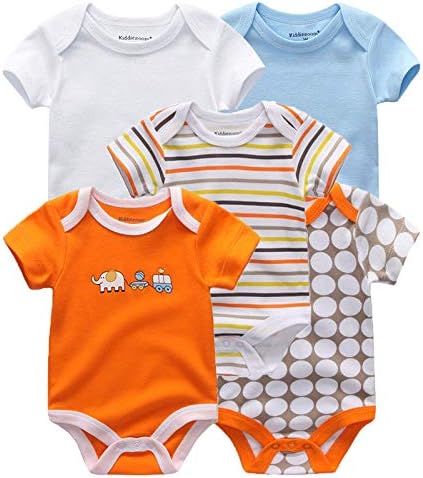 女の赤ちゃんの洋服 5つの小品 グループ0 3ヶ月の女の赤ちゃんの洋服 ボディギフト写真の摩耗のための100 コットン半袖の漫画を印刷ベビー服 ガール 新しいです 12m ベビー服 B08gymycq9 Size s5912 12m Kid 洋式 Kid Color