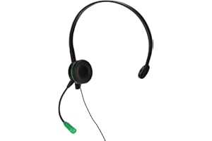 S481 Single Ear Gaming Headset for Xbox ONE, Clear Sound 1.2in Driver Unit Wired One Ear Headset, 120° Adjustable Noise Cance