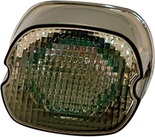 Custom Dynamics GEN2-LD-S License Plate Light (Smoke LED Laydown Taillight Without for 1999-2016 Harley-Davidson Models)