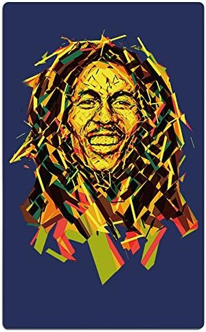 Bob Marley Oversized Cool Graphic Travel &amp; Beach Towel - Quick Dry, Lightweight, Absorbent Design For Men And Women