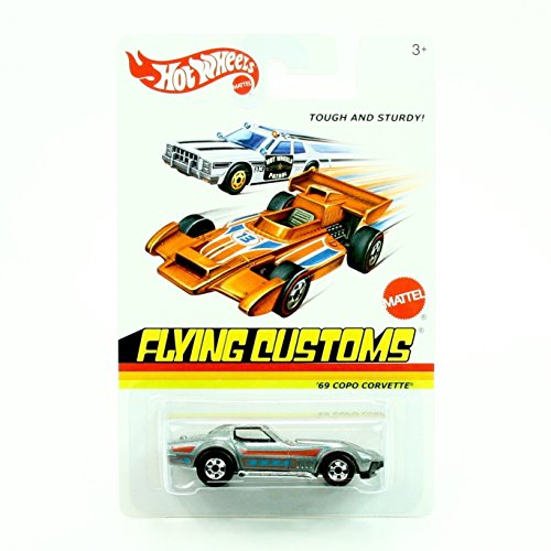 Flying Customs '69 COPO CORVETTE 2013 Release of the 1974 Classic Series - 1:64 Scale Throw Back HOT WHEELS Die-Cast Vehicle