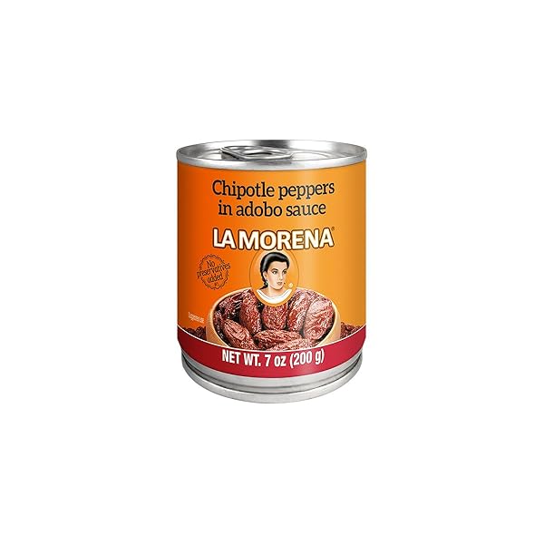 LA MORENA CHIPOTLE PEPPERS IN ADOBO SAUCE 7 OZ (PACKAGING MAY VARY)