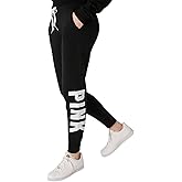 Victoria's Secret Women's Pink Logo Fleece Jogger Sweatpants, (XS-XXL)