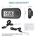 HUABOLA CALYN Simple Walking 3D Pedometer Step Counter with Clip and Lanyard &Safety Leash