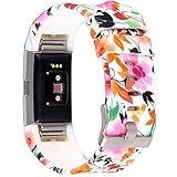 Bands for Fitbit Charge 2, Lwsengme Classic Fitness Replacement Accessories Wrist Band for 2016 Fitbit Charge 2 HR.Wrist Length 5.70
