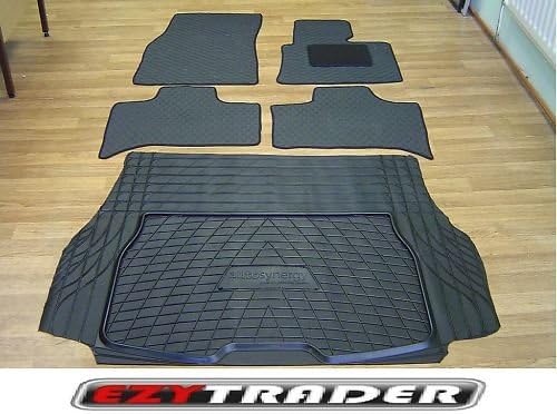 Jeep Commander (06 on) FULL RUBBER CAR & BOOT MAT SET