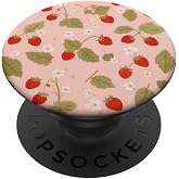 Cute Strawberry Pattern PopSockets Adhesive PopGrip