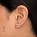 DC Comics Batman Harley Quinn Logo Stud Earrings Women's Stainless Steel