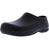 Avia Flame Slip Resistant Clogs for Women, Slip On Work Shoes for Food Service, Garden, or Nursing