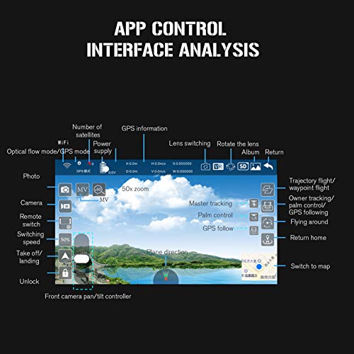 Festnight ZLL SG907 Pro GPS RC Drohne mit Kamera 4K 2-Achsen Gimbal 5G WiFi FPV Optische Durchflusspositionierung… – Bild 3