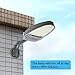 eoere 24W LED Street Area Lighting 2500lm 144 LEDs 6500K Dusk to Dawn Sensor Waterproof IP65 Security Floodlight Yard Wall Post Outdoor Lights