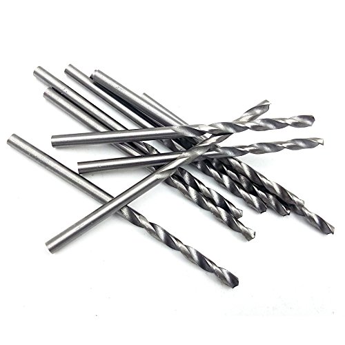 Generic 025 10pcs : 10pcs Twist Drill Bits Hss High Speed Steel Drill Bit Set 0.5-3.0mm Wood Bits Metric Micro Rolson Model Craft Drills Bits
