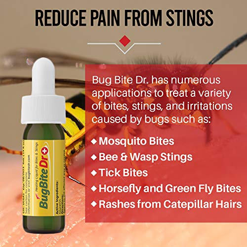 BugBiteDr Insect Bite Relief Oil Healing Liquid Gel for Bites