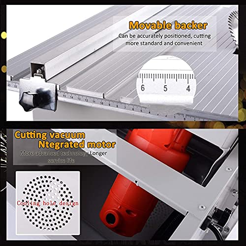 Tragbare Tischkreissäge , Bench-Gehrungssäge, multifunktionale Tischsäge 1500W, sauberes Schneiden, 0-45 °;Bevel-Schnitt… – Bild 7