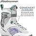 Bladerunner Ice by Rollerblade Zephyr Men's Adult Ice Skates, Black and Blue, Recreational, Ice Skates
