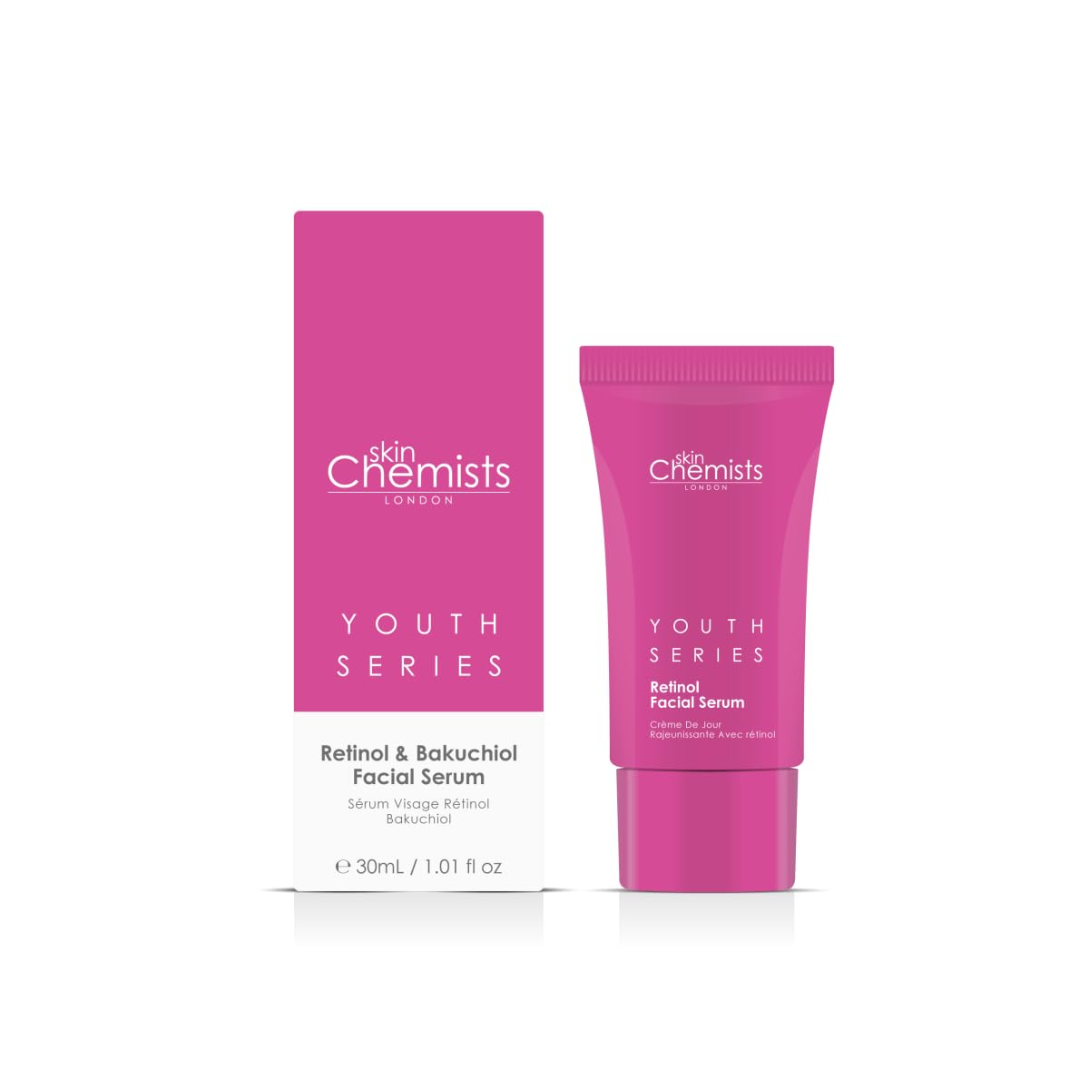 Skin Chemists Youth Series Retinol & Bakuchiol Facial Serum 30ml