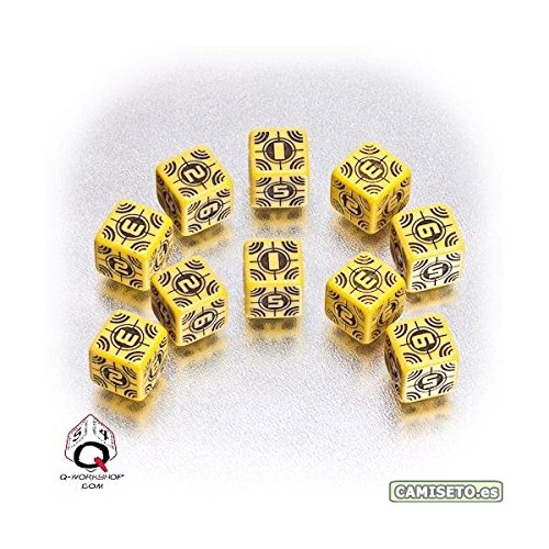 Axis and Allis Sniper Dice 5 Board Game, Yellow/Black